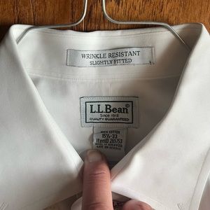 LL Bean dress shirt